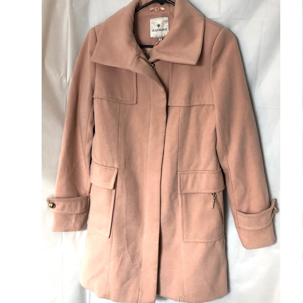 LE LIS BLANC PINK COAT NWT ( BRAZILIAN DESIGNER )